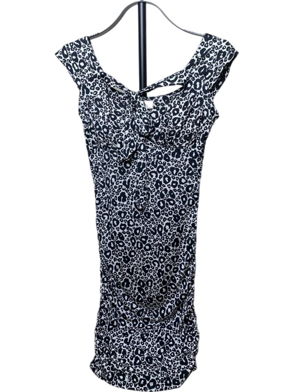 Vintage Forever 21 Leopard Print Midi Dress